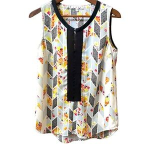 Cabi Tank Top Sleeveless Blouse Black, Gray, Pink, Leopard Print Women’s Size XS
